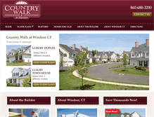 Tablet Screenshot of countrywalkct.com